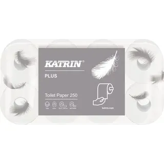 KATRIN Toilettenpapier Katrin Plus 250 3-lagig 250 Blatt - 104872
