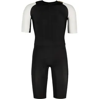 Huub Collective Kurzarm-trisuit - Black / White - M