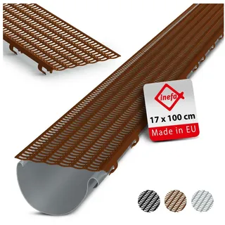 Inefa Laubfangstreifen Dachrinnen Laubschutz