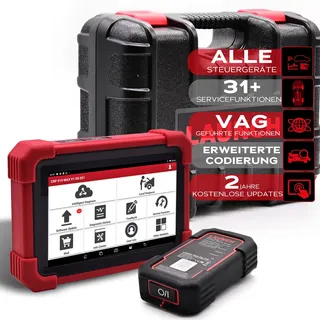 Launch Europe LAUNCH CRP 919MAX KFZ, OBD2 Diagnosegerät Auto für alle Fahrzeuge, Fehlerauslesegerät Alle System Auslesegerät alle Marken, 31+ Servicefunktionen Öl/EPB/DPF/Batterie, ECU-Kodierung, CANFD DoIP