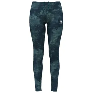Odlo Zeroweight Print Reflective blue wing teal, XS