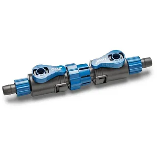 OASE 91582 ShutOff Valve 12/16, Doppelabsperrhahn zur Wasserflussregulierung, mit Trennfunktion, 12 und 16 mm Schlauchanschluss