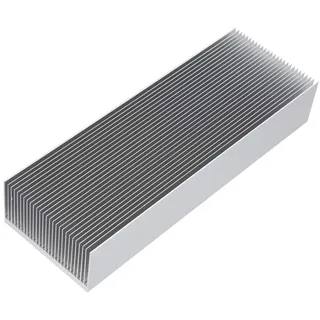 Extra großer Kühlkörper aus Aluminium, 300 x 69 x 36 mm, Hochleistungs-Kühlkörper, Diffusionskühlmodul, Kühler, 27 Lamellen, Heizkörper für LED-Verstärker, Transistor, Halbleiter, PCB, Computer
