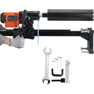 SucceBuy Nass&Trocken Diamant-Kernbohrmaschine Beton-Kernbohrgerät 3200W 750RPM,Effizientes Bohren für vielfältige Anwendungen