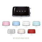 TSF02 Toaster für 4 Scheiben im 50er Jahre Retro Design