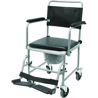 DRIVE Toilettenrollstuhl TRS 130 mobil grau/schwarz