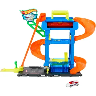 Mattel Hot Wheels City ECL Tunnel Twist Car Wash