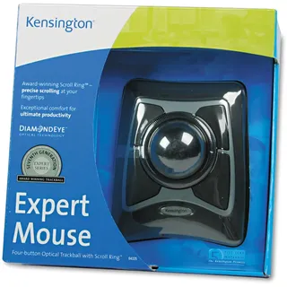 Kensington 64325 - Maus mit optischem Trackball Expert Schwarz