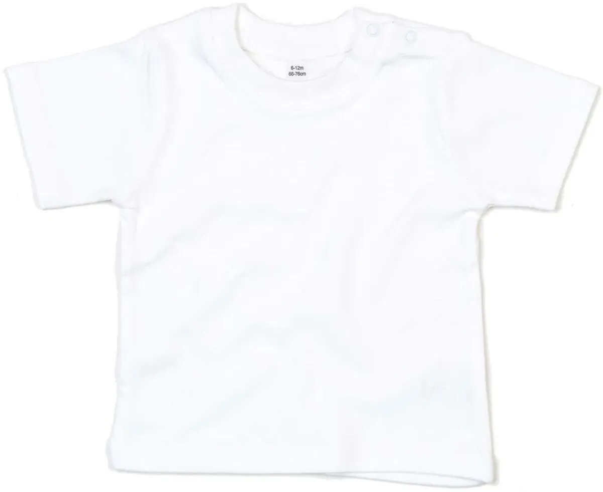 Babybugz Kinder Baby T-Shirt Baby-Shirt BZ02 white 2-3 Jahre