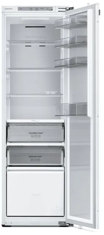 Samsung Einbau-Kühlschrank mit Gefrierteil, 177/54 cm, mit All Around Cooling und AI Energy Mode, EEK: E, BRD27713EWWEG