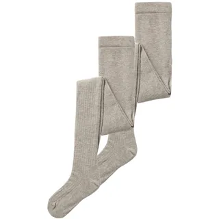 Strumpfhose NAME IT "NKNPANTYHOSE RIB 2P", Baby, Gr. 74 (80), beige (pure cashmere), Obermaterial: 80% Baumwolle, 17% Nylon, 3% Elasthan, uni, Strumpfhosen