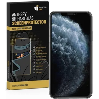 2x 9H Panzerglas für iPhone 11 Anti-Spy Privacy echtes Tempered Panzerglas Panzerfolie Displayschutz Schutzfolie Schutzglas Screen Protector