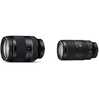 Sony FE 24-240 mm f/3.5-6.3 OSS | Vollformat, Weitwinkel, Zoom Objektiv (SEL24240) & E 70-350mm f/4.5-6.3 G OSS | APS-C, Super-Telezoom-Objektiv (SEL70350G)