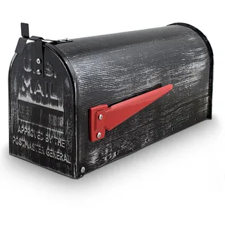 BITUXX US Mailbox Stahl
