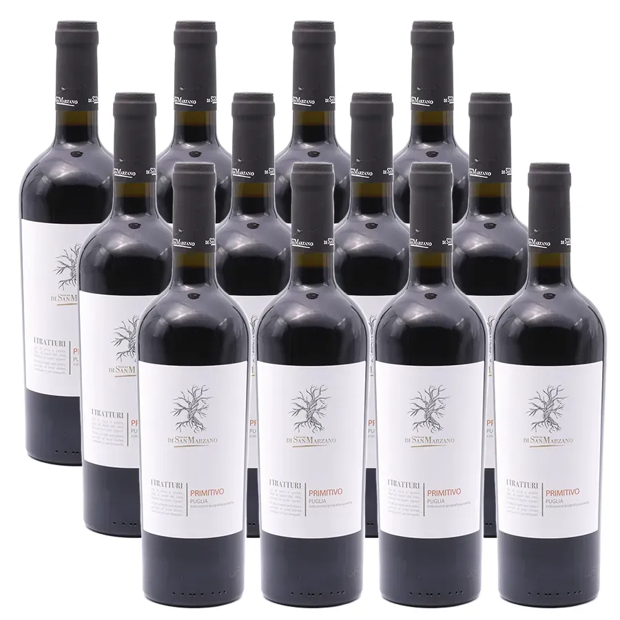 12er-Sparpaket San Marzano Primitivo i Tratturi IGP 2024