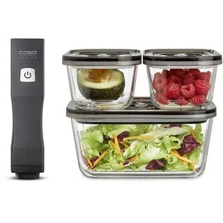 CASO Design Caso Vacu OneTouch Eco-Set Vakuumierer Schwarz