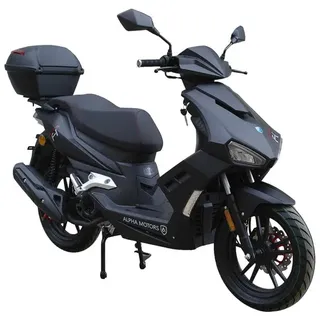 125 ccm 8,56 PS 85 km/h mattschwarz inkl. Topcase