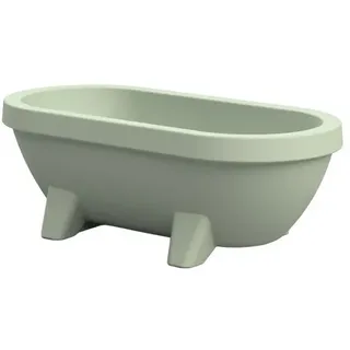 Riho Gartentub freistehende Gartenbadewanne - limette grün matt