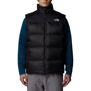 The North Face Diablo Down Weste, Tnf Black Heather/Tnf Blk, XL