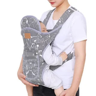 Tragetuch für Neugeborene - Tragetuch für Kleinkinder | 4-in-1 verstellbarer -Tragerucksack, Geschenk für Neugeborene, für Mädchen und Jungen