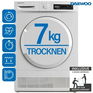 Daewoo T7CT1W0DE Kondenstrockner (7 kg)