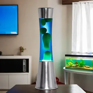 Licht-Erlebnisse Lavalampe Blau Grün 2 St.