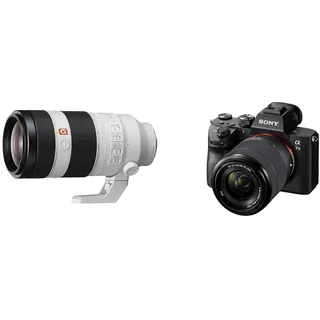 Sony FE 100-400mm f/4.5-5.6 GM OSS | Vollformat, Super-Teleobjektiv, Zoom Objektiv (SEL100400GM) & Alpha 7 III | Spiegellose Vollformat-Kamera mit 28-70 mm f/3.5-5.6 Zoom-Objektiv