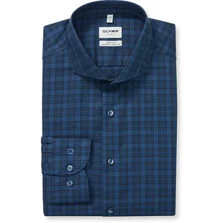 OLYMP Hemd "Level 5" - Body fit - in Dunkelblau - 40