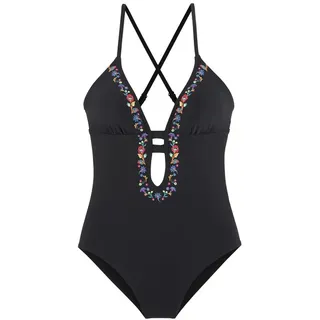 Buffalo Badeanzug Damen schwarz Gr.40 Cup C/D