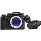 Panasonic Lumix DC-S1RII + XLR-Mikrofonadapter DMW-XLR2