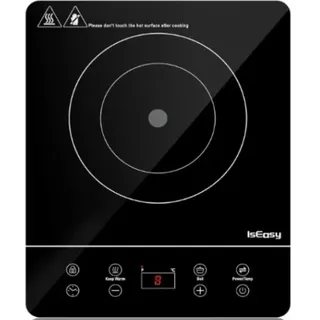 EINZELNE INDUKTIONSKOCHPLATTE 2100 W MIT 9 EINSTELLUNGEN