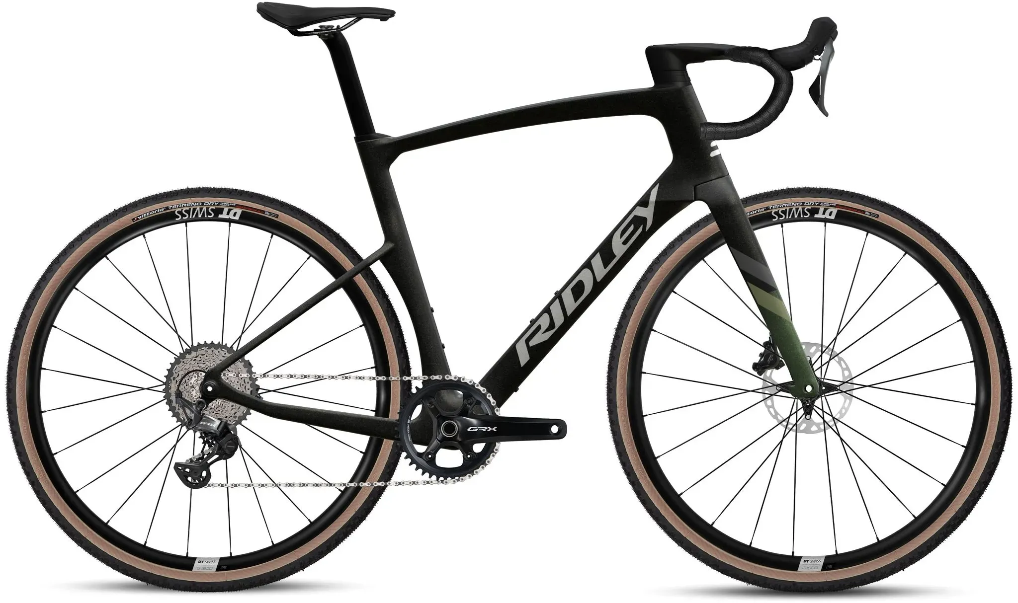 Ridley Kanzo Fast GRX800 1x12 M black metallic-silver-matt