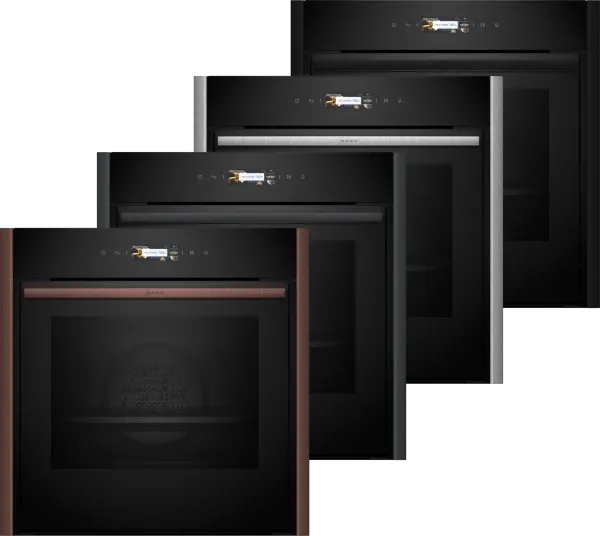 Neff Collection B59CR31Y0 - N70 Backofen mit 7 Jahre Garantie, Flex Design, Slide&Hide®, CircoTherm®, 60 x 60 cm