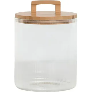 Gefäß Home ESPRIT Durchsichtig Bambus Kristall 3 L - Transparent