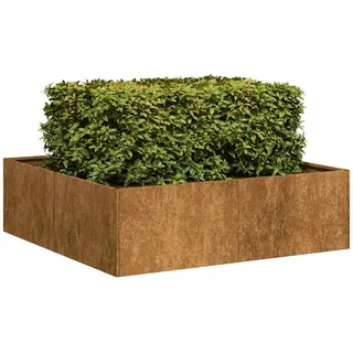 100 x 100 x 30 cm Cortenstahl