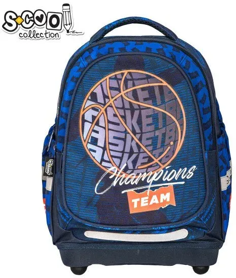 S-COOL Schulrucksack BASKETBALL