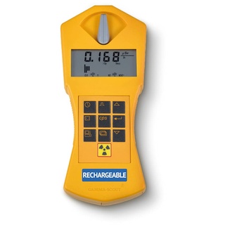 GAMMA-SCOUT Rechargeable | Geigerzähler für Radioaktivität mit wiederaufladbarem Akku, Verwendung als Personendosimeter, Strahlenmessgerät inkl. USB-Schnittstelle & Auswertungssoftware
