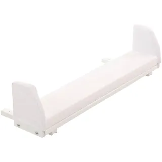 babybay Verlängerungsseite weiß lackiert inkl. Matratzenergänzung weiß passend für Modell Original und Midi,