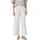 Wide-Leg-Culotte aus Twill Weiß 40