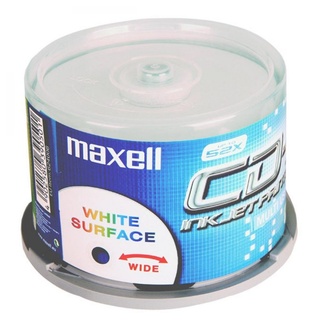 Maxell CD-R 80 Inkjet weiß, Cake 50