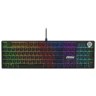 MSI FORGE GK320 RED Tastatur Gaming USB QWERTY Englisch Schwarz