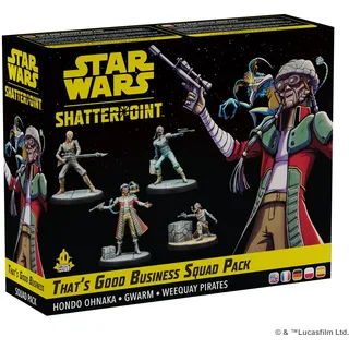 Atomic Mass Games Star Wars: Shatterpoint - That's Good Business Squad Pack (Squad-Pack Ein gutes Geschäft)