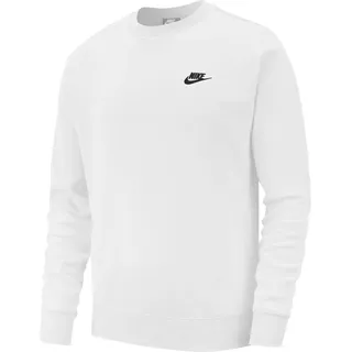 Nike Sportswear Club Fleece Crew Sweatshirt Herren 100 white/black 3XL