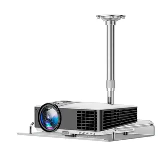 Projektorhalterung Projektorhalterung Deckenwandhalterung Haushalts-Teleskop-Hebe-Wandbehang Wandfläche mit Tablett Multifunktionaler Projektor-Aufhänger Beamer Halterung (Size : 20-40cm)