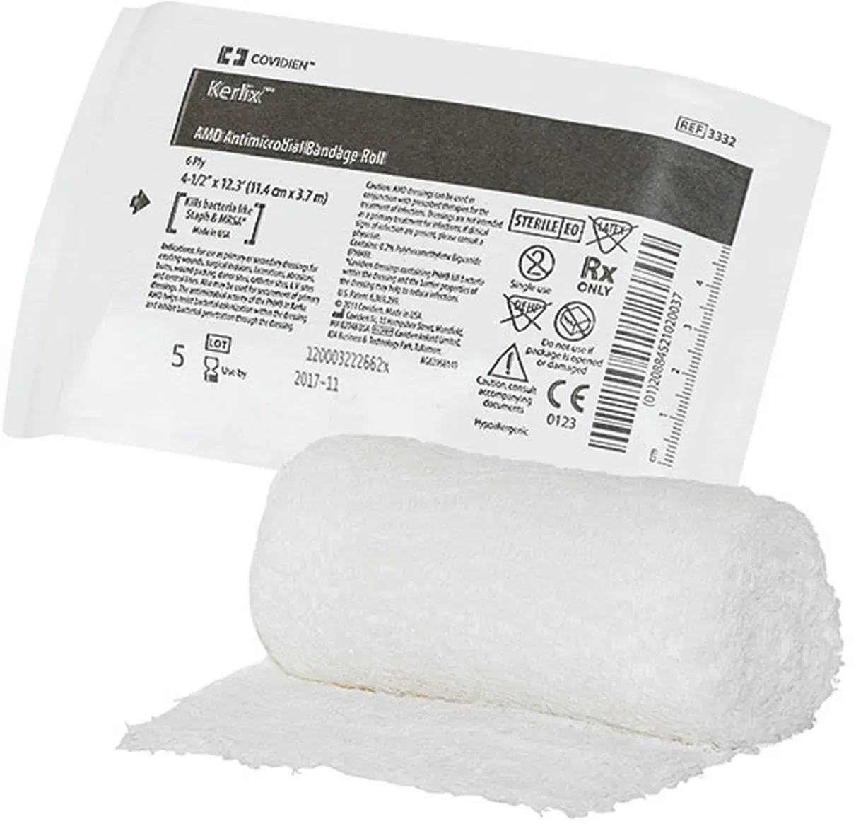 KERLIXTM AMD Wundverband gerollt 11,4 cm x 3,7 m