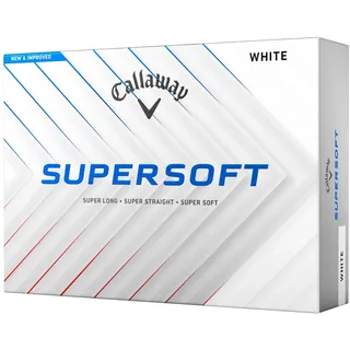 Callaway Supersoft Golfball 2025, Weiß