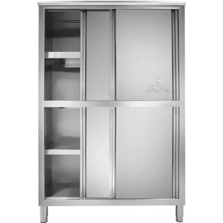 Royal Catering Edelstahl Geschirrschrank - 120 cm