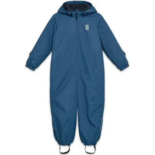 Kabooki Lego Schneeanzug Kinder 98 Middle Blue | Wasser- und Winddichter Schneeanzug Für Jungen und Mädchen | Warm Winteranzug Kinder