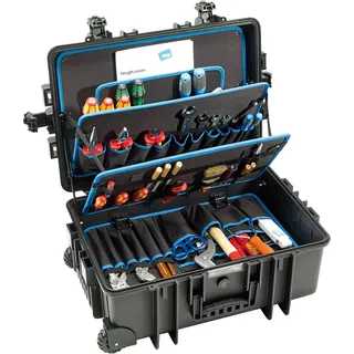 B&W International Jumbo 6700 Werkzeugkoffer unbestückt schwarz 59,5 x 23,5 x 44 cm