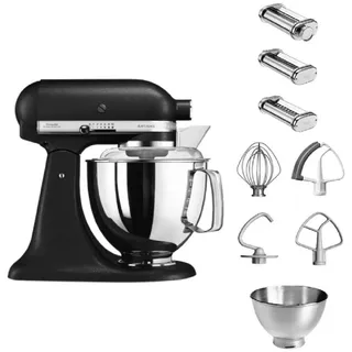 Gusseisen Schwarz Pastalover Set